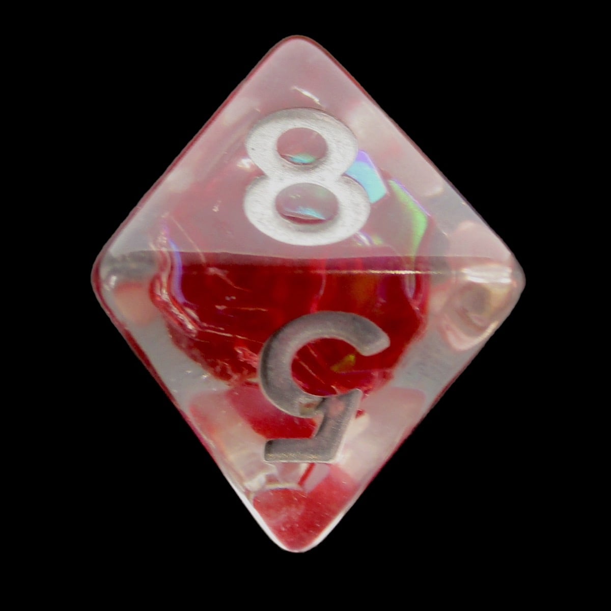 TDSO Red Dragon Scale D8 Dice