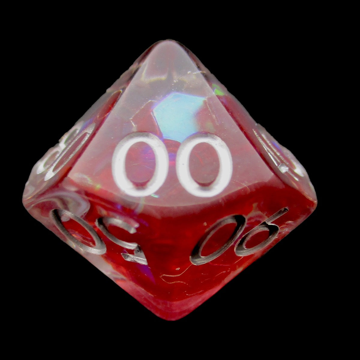 TDSO Red Dragon Scale Percentile Dice