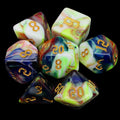 TDSO Gothic Script Secret Garden 7 Dice Polyset
