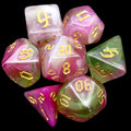 TDSO Gothic Script Superbloom 7 Dice Polyset
