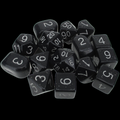 Role 4 Initiative Space Dust 15 Dice Polyset with Arch D4s