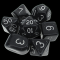Role 4 Initiative Space Dust 7 Dice Polyset with Arch D4