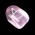 Role 4 Initiative Translucent Pink & White Arch D4 Dice