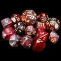 Impact Unleashed Arcana Scorching Ray Dungeon Crawl Classics DCC 14 Dice Set