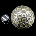 TDSO Metal Meteor Antique Bronze HUGE 45mm D100 Dice