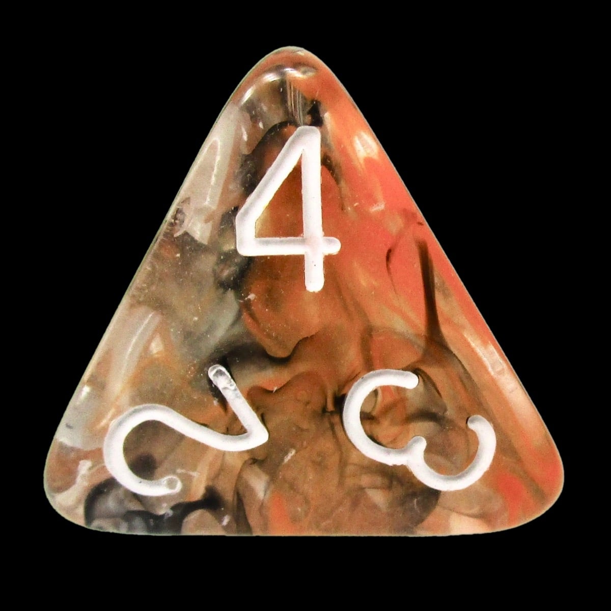 HALF PRICE CLEARANCE Role 4 Initiative Diffusion Lava Field Gold D4 Dice