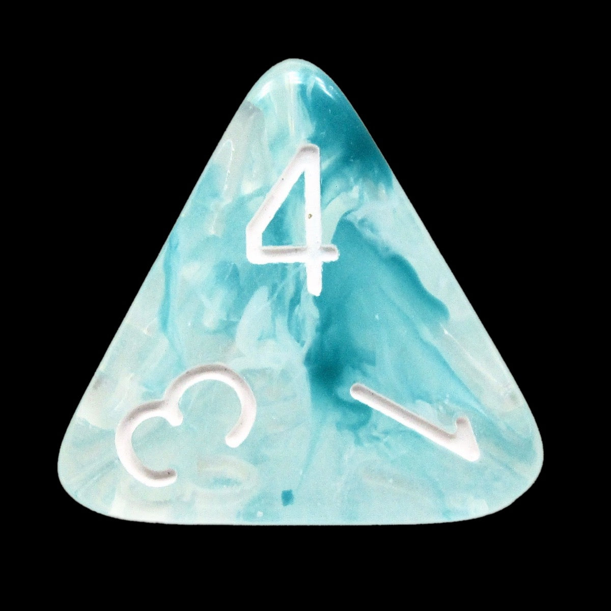 HALF PRICE CLEARANCE Role 4 Initiative Diffusion Sea Foam D4 Dice