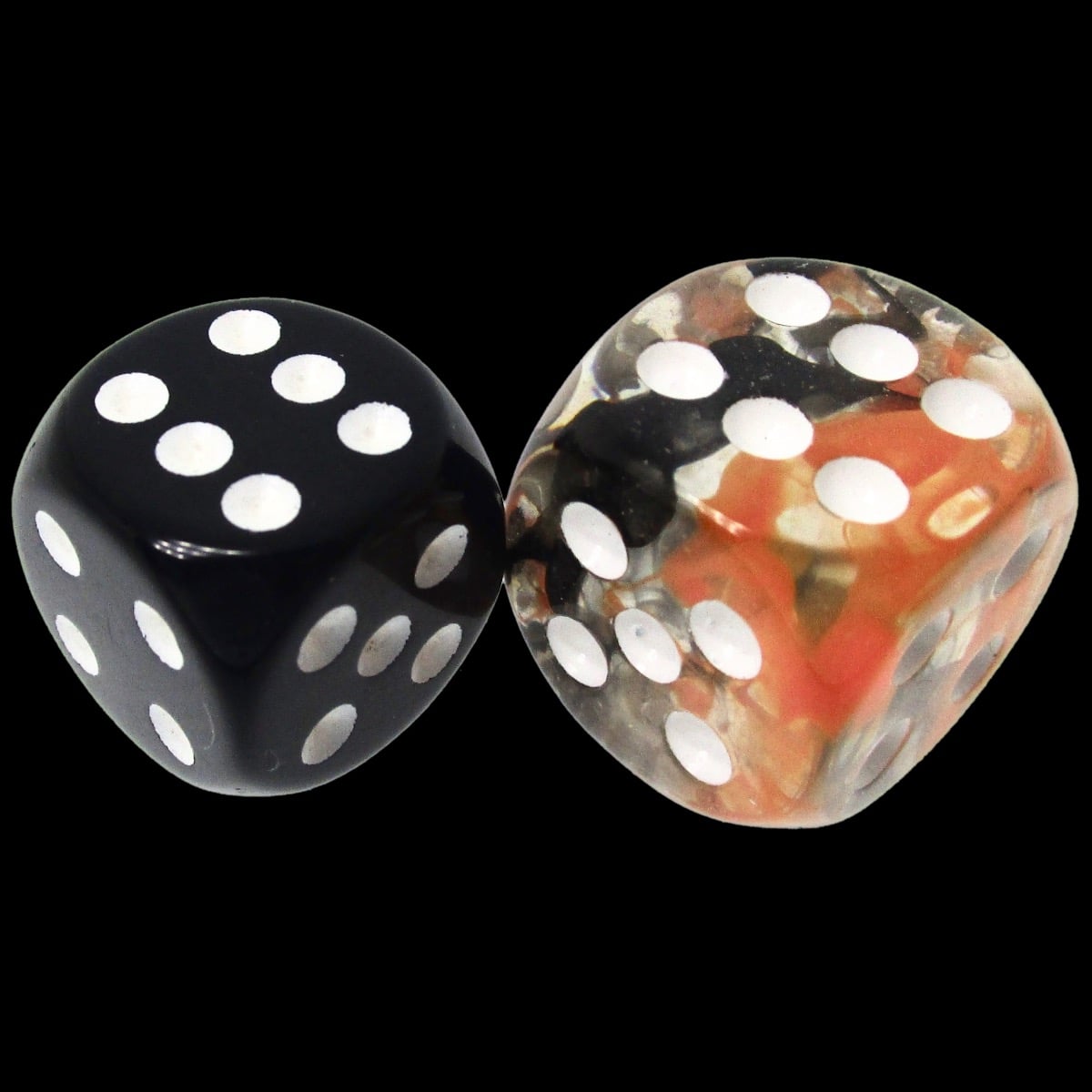 Role 4 Initiative Diffusion Lava Field 18mm D6 Spot Dice