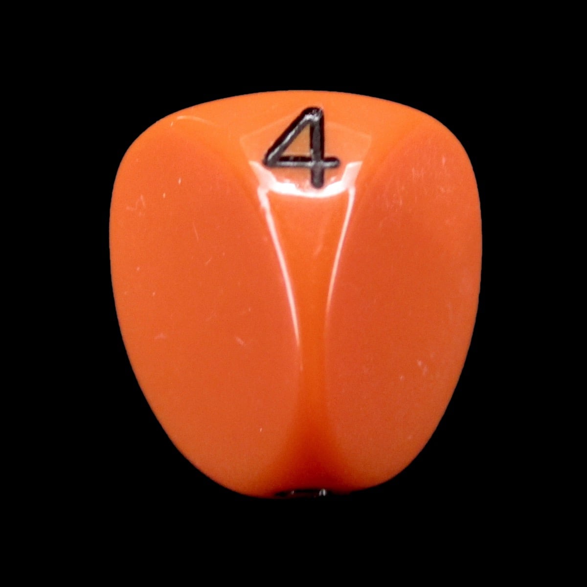 Impact Opaque Orange & Black D4 Dice - Discontinued