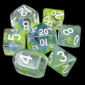Role 4 Initiative Diffusion Thunderbird 7 Dice Polyset with Arch D4