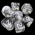 Role 4 Initiative Diffusion Wraith 7 Dice Polyset with Arch D4