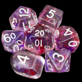 Role 4 Initiative Diffusion Faerie Magic 7 Dice Polyset with Arch D4