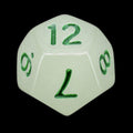 Impact Unleashed Arcana Lightning Bolt Glow in the Dark D12 Dice