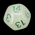 Impact Unleashed Arcana Lightning Bolt Glow in the Dark D14 Dice