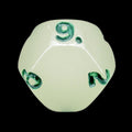 Impact Unleashed Arcana Lightning Bolt Glow in the Dark D9 Dice