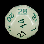 Impact Unleashed Arcana Lightning Bolt Glow in the Dark D28 Dice