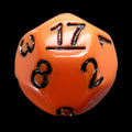 Impact Opaque Orange & Black D17 Dice - Discontinued
