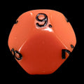 Impact Opaque Orange & Black D9 Dice - Discontinued