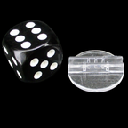 CLEARANCE Card / Paper Figure Stands 20mm Clear x 20