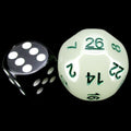 Impact Unleashed Arcana Lightning Bolt Glow in the Dark D26 Dice