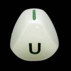 CLEARANCE Impact Unleashed Arcana Lightning Bolt Glow in the Dark D5 Vowels Dice - SECONDS