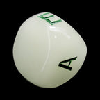 CLEARANCE Impact Unleashed Arcana Lightning Bolt Glow in the Dark D5 Vowels Dice - SECONDS