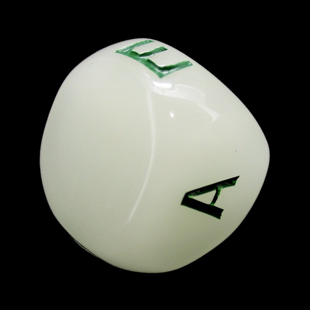 CLEARANCE Impact Unleashed Arcana Lightning Bolt Glow in the Dark D5 Vowels Dice - SECONDS