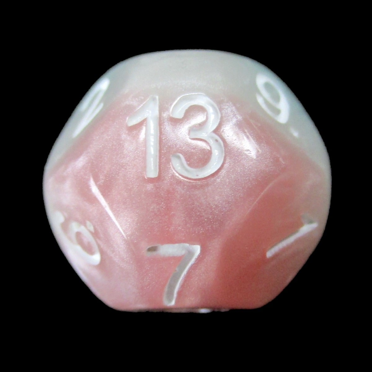 Impact Cotton Candy & White D13 Dice - Discontinued
