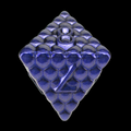 TDSO Metal Dragon Scale Purple & Blue D8 Dice