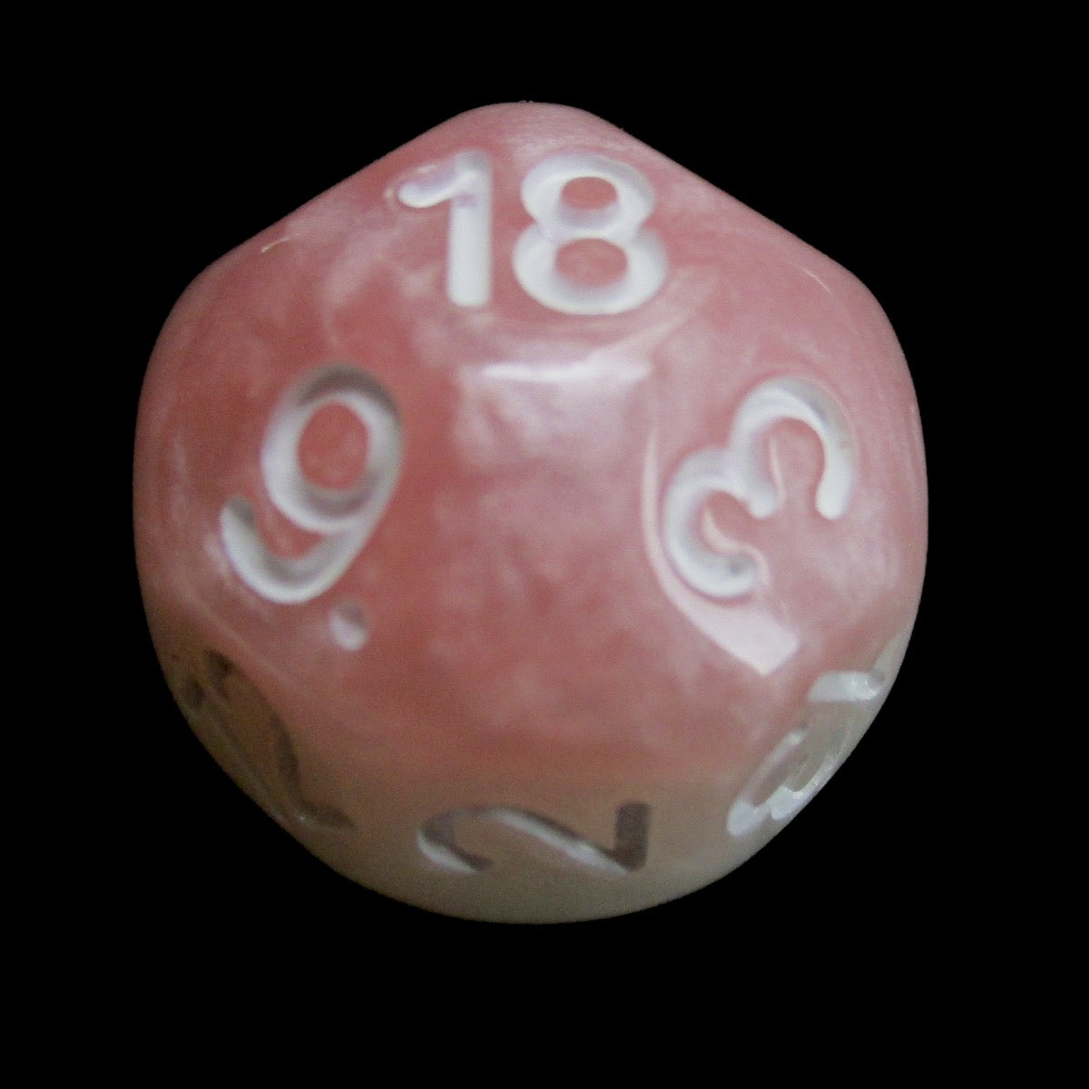 Impact Cotton Candy & White D18 Dice - Discontinued