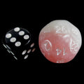 Impact Cotton Candy & White D26 Dice - Discontinued