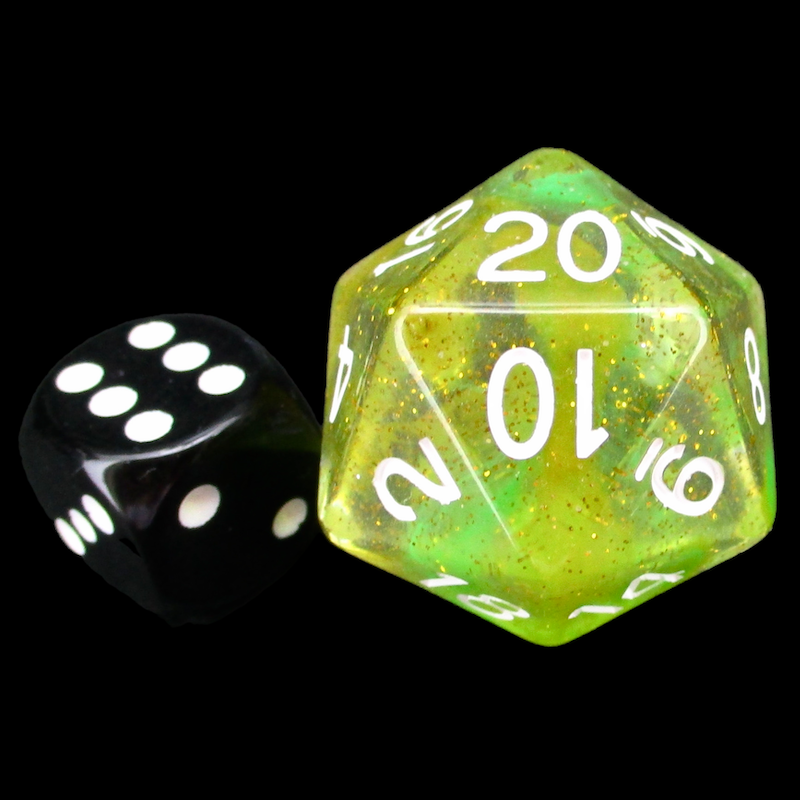 Role 4 Initiative Diffusion Dragons Hoard JUMBO XL Balanced D20 Dice