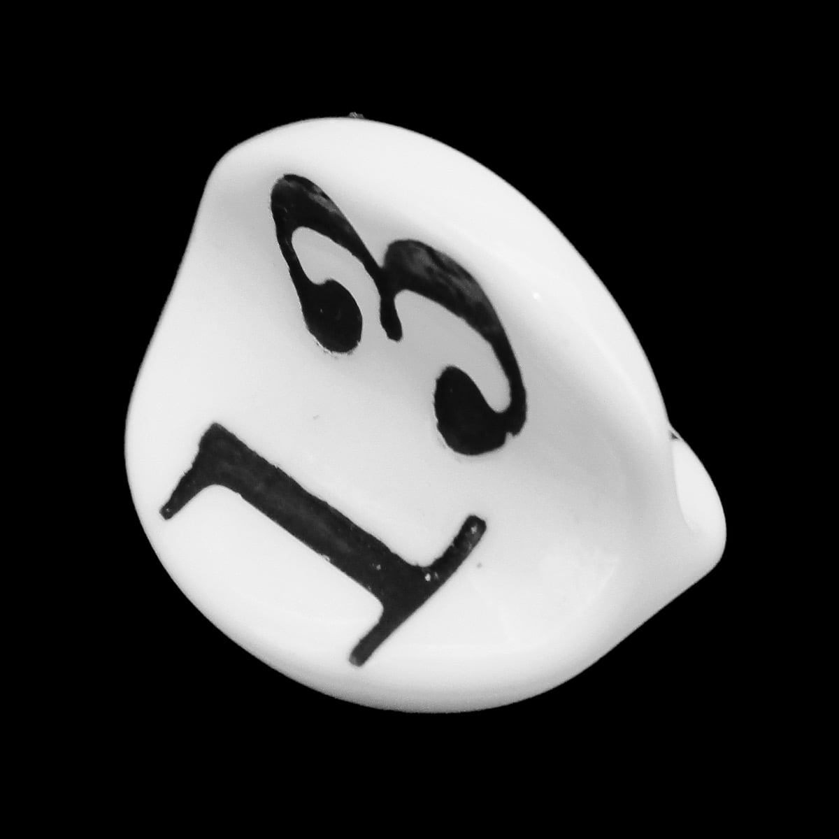 Impact Opaque White & Black Apple Core D3 Dice - Discontinued