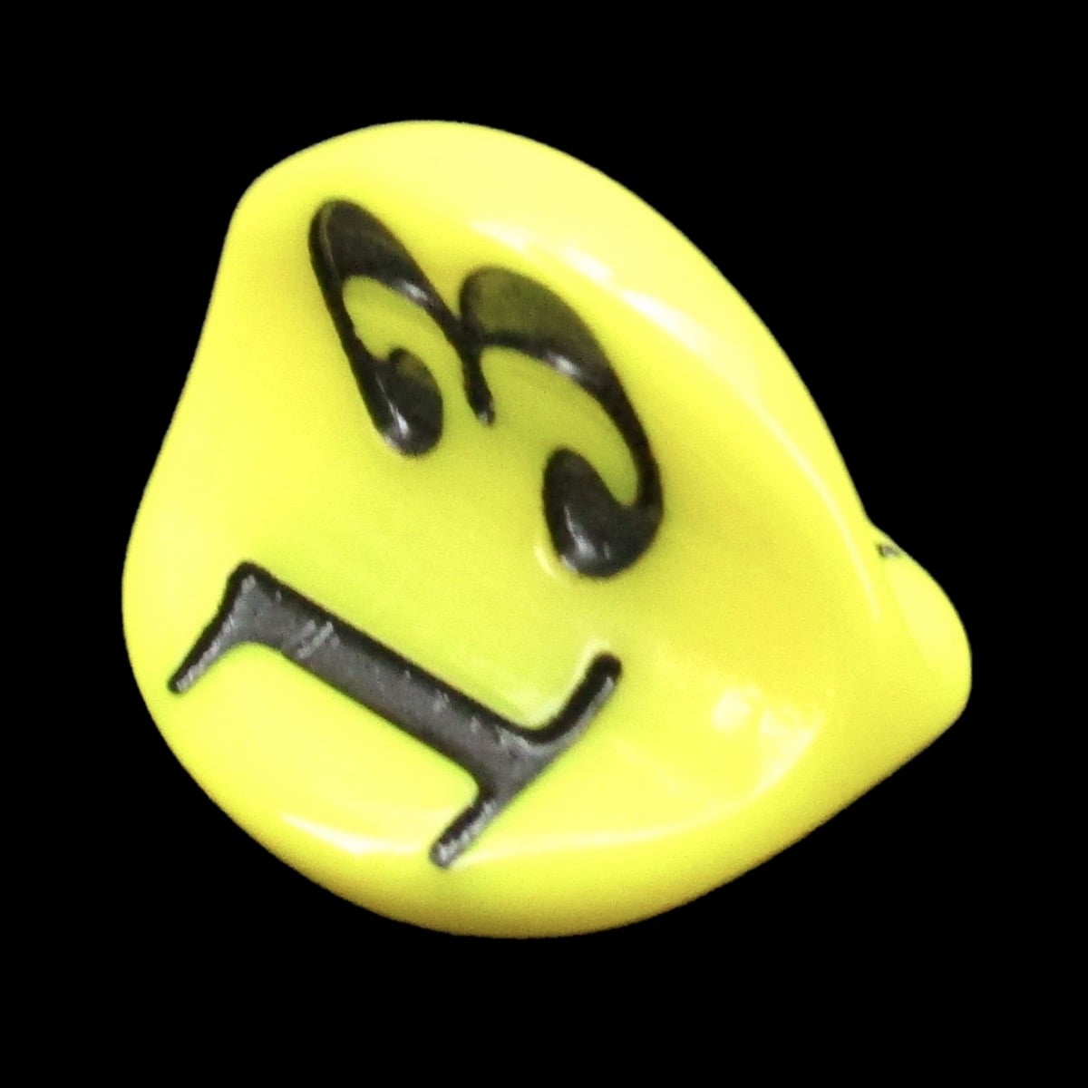 Impact Opaque Yellow & Black Apple Core D3 Dice