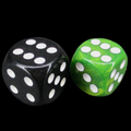 Role 4 Initiative Emerald Dragon Shimmer 14mm D6 Spot Dice