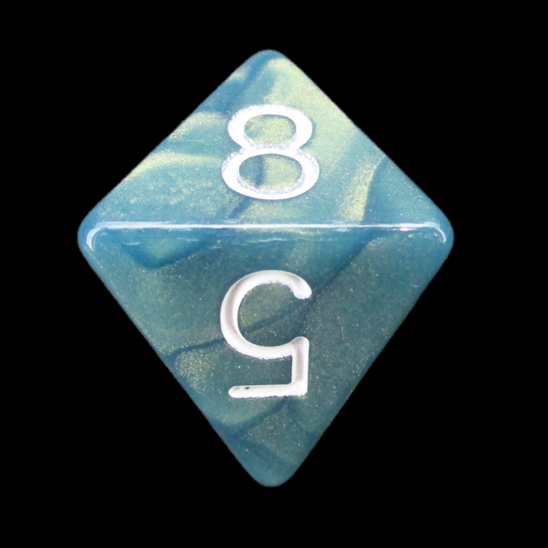 Role 4 Initiative Sea Dragon Shimmer D8 Dice