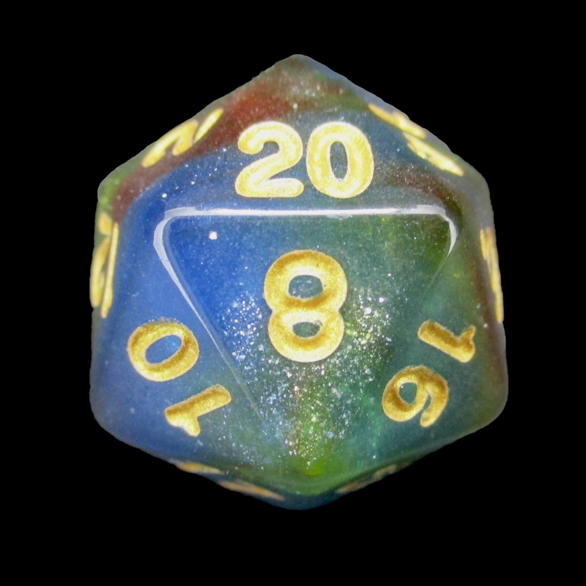 Impact Unleashed Arcana Prismatic Spray D20 Dice
