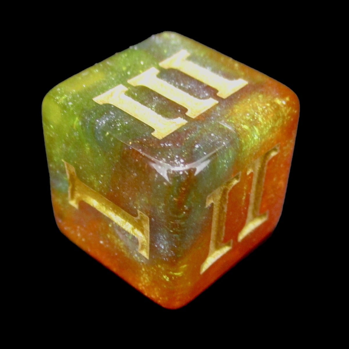 Impact Unleashed Arcana Prismatic Spray Roman Numeral D3 Dice
