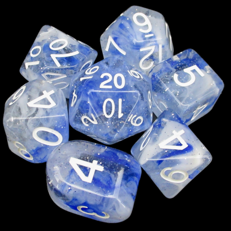 Role 4 Initiative Creatures &amp; Classes Wizards Arcana 7 Dice Polyset with Arch D4