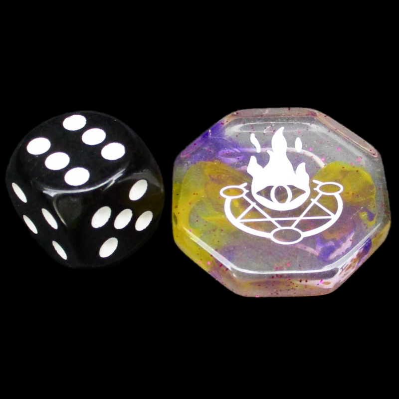 Role 4 Initiative Classes & Creatures Warlocks Pact D2 Coin Dice