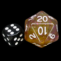 Role 4 Initiative Classes & Creatures Warlocks Pact JUMBO XL Balanced D20 Dice