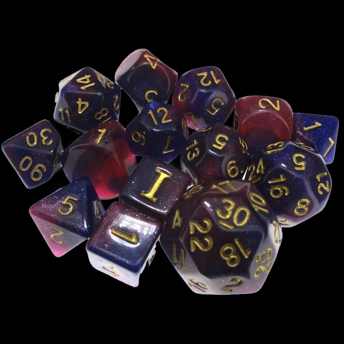 Impact Unleashed Arcana Eldritch Blast Dungeon Crawl Classics DCC 14 Dice Set