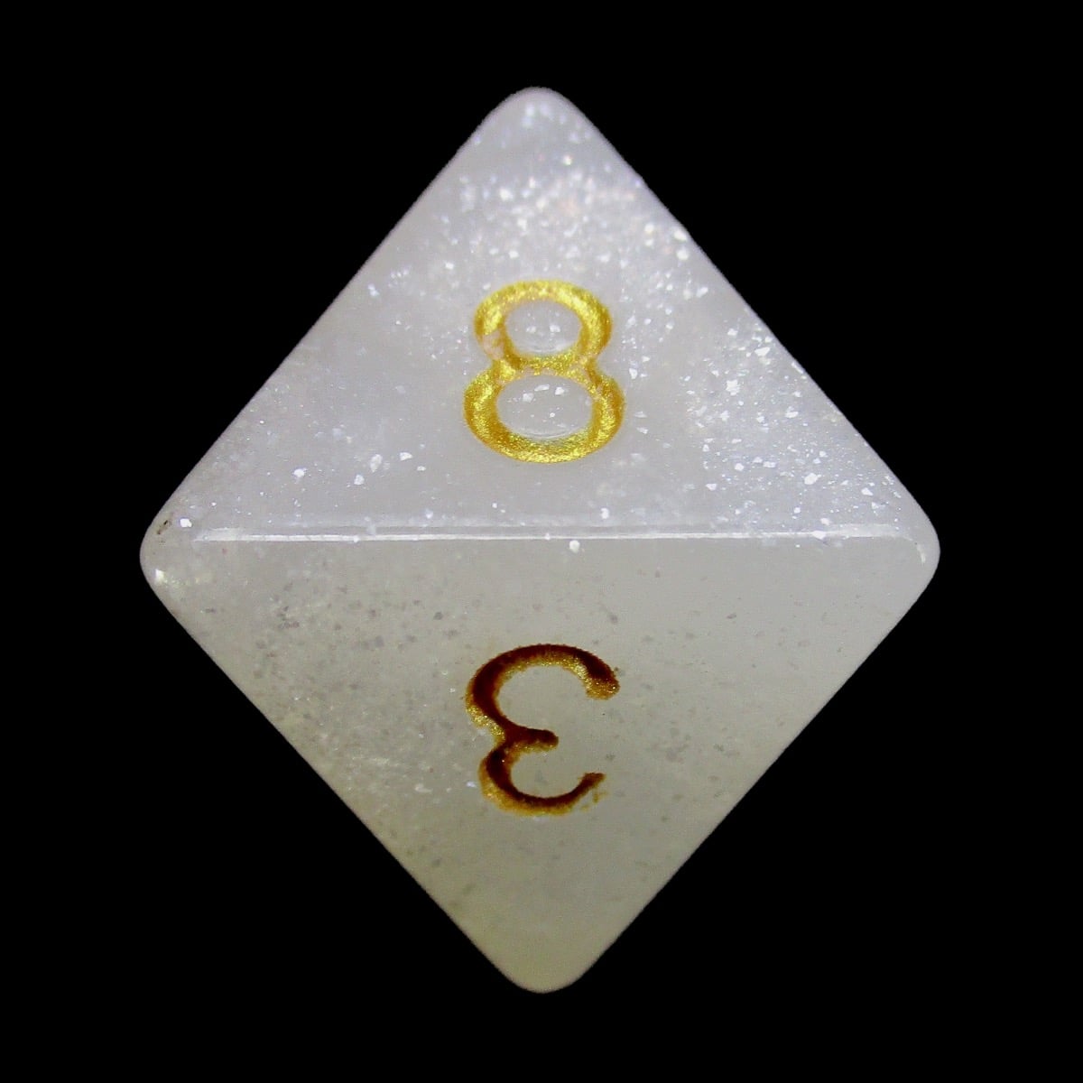 Impact Unleashed Arcana Ray of Frost & Gold D8 Dice - Discontinued