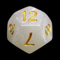 Impact Unleashed Arcana Ray of Frost & Gold D12 Dice - Discontinued