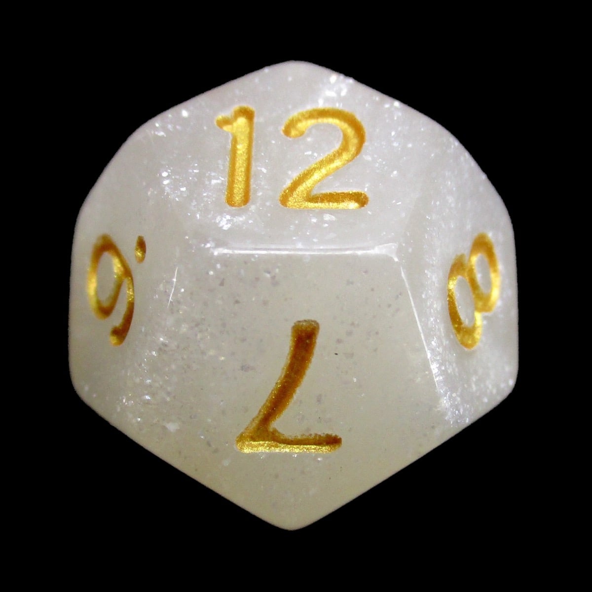 Impact Unleashed Arcana Ray of Frost & Gold D12 Dice - Discontinued