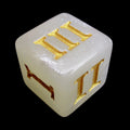 Impact Unleashed Arcana Ray of Frost Roman Numeral D3 Dice - Discontinued