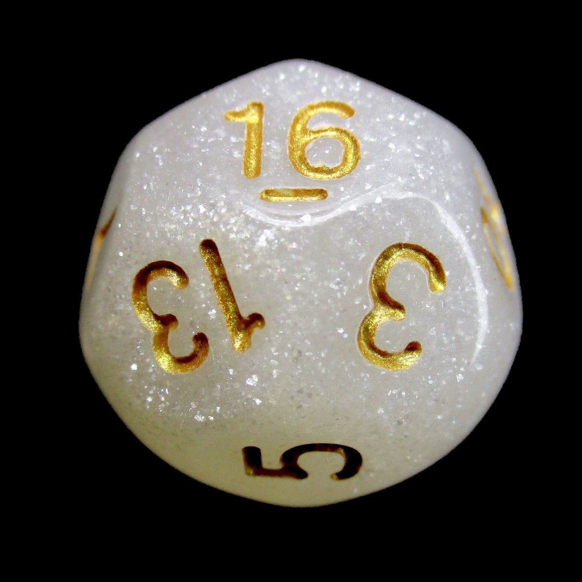 Impact Unleashed Arcana Ray of Frost & Gold D16 Dice - Discontinued