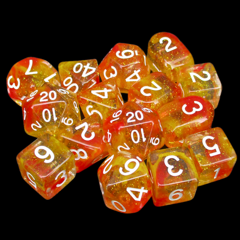 Role 4 Initiative Classes & Creatures Sorcerers Bloodline 15 Dice Polyset with Arch D4s