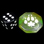 Role 4 Initiative Classes & Creatures Druids Circle D2 Coin Dice
