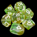 Role 4 Initiative Classes & Creatures Druids Circle 7 Dice Polyset with Arch D4